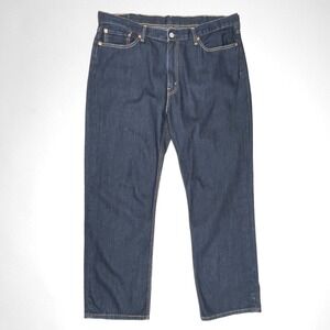 Men's LEVI'S 514 Straight‎ Leg Dark Wash Jeans 40 x 30